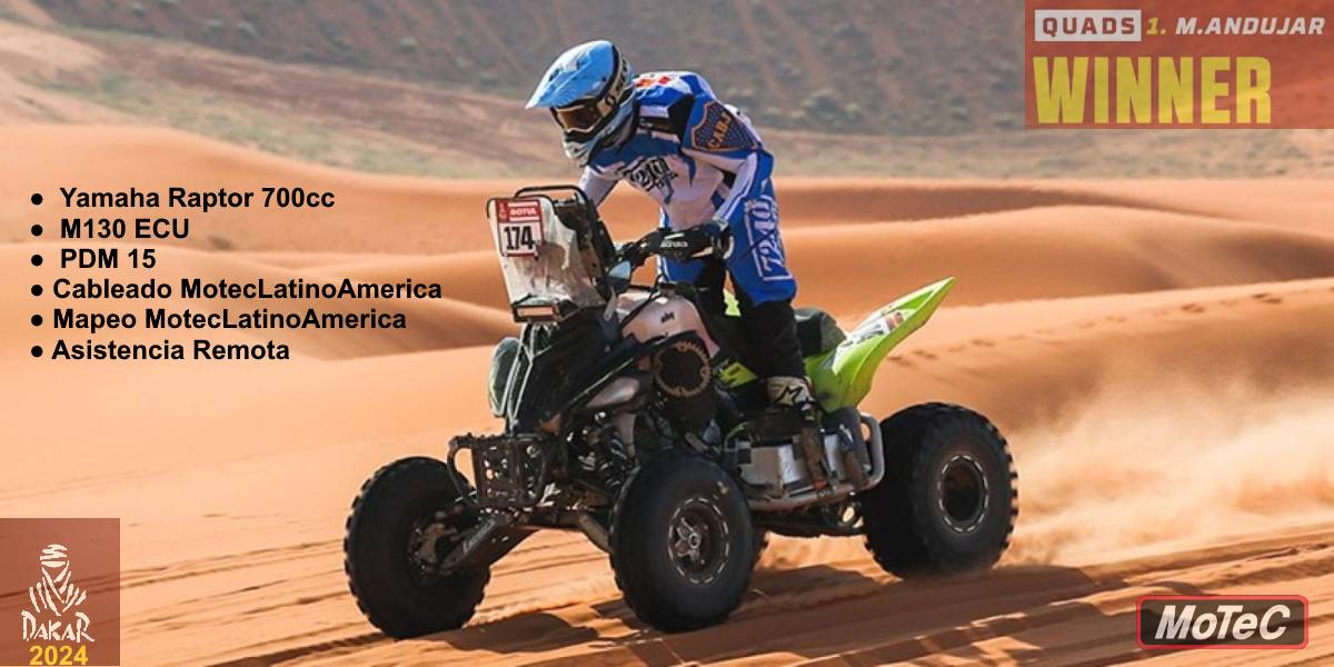 Yamaha Raptor 700 M130 + PDM15